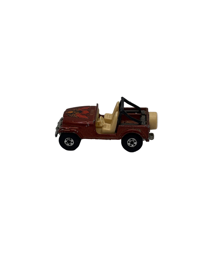 Hot Wheels Jeep CJ-7 Diecast brown
