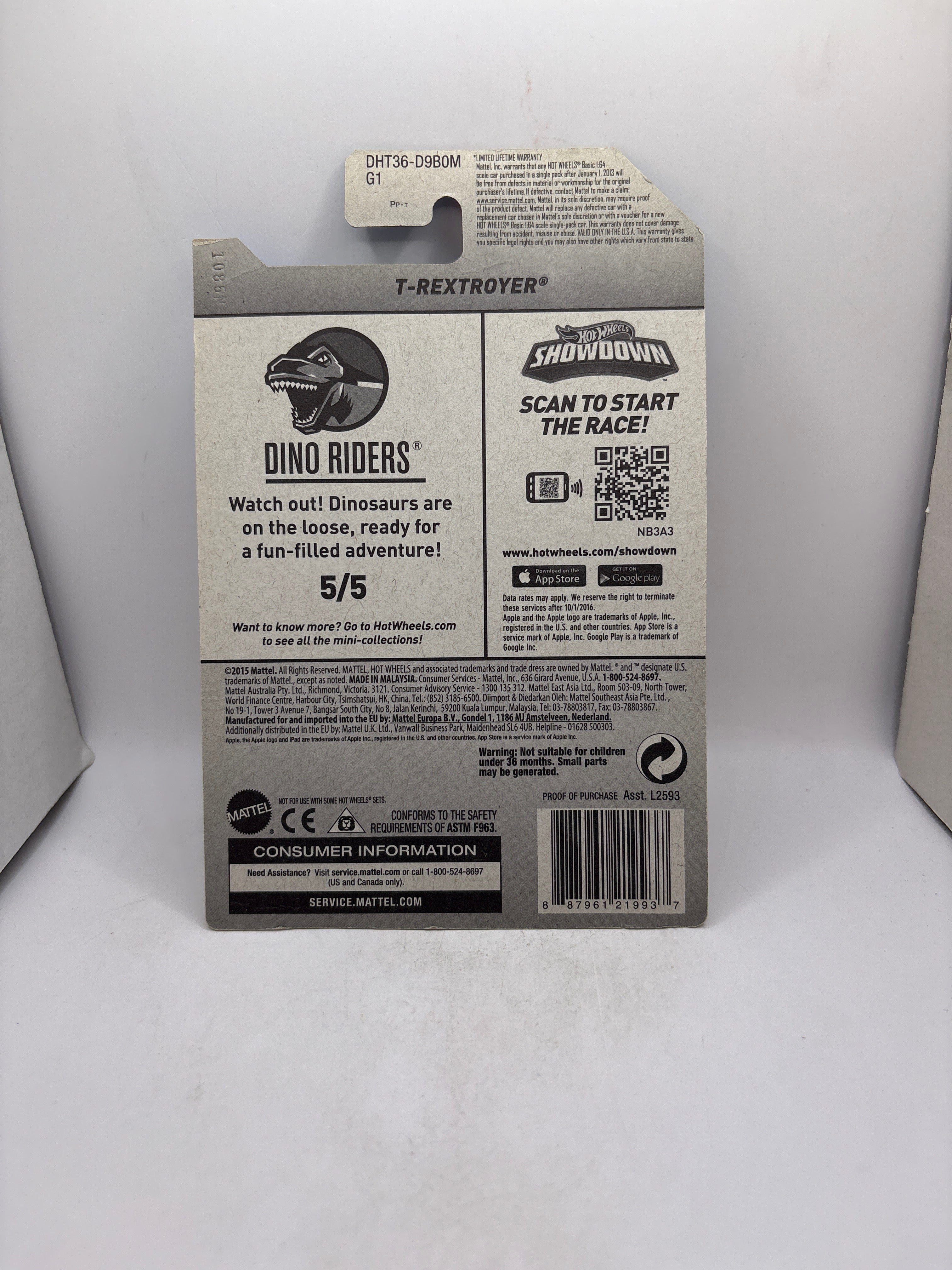 Hot Wheels T-Rextroyer Diecast