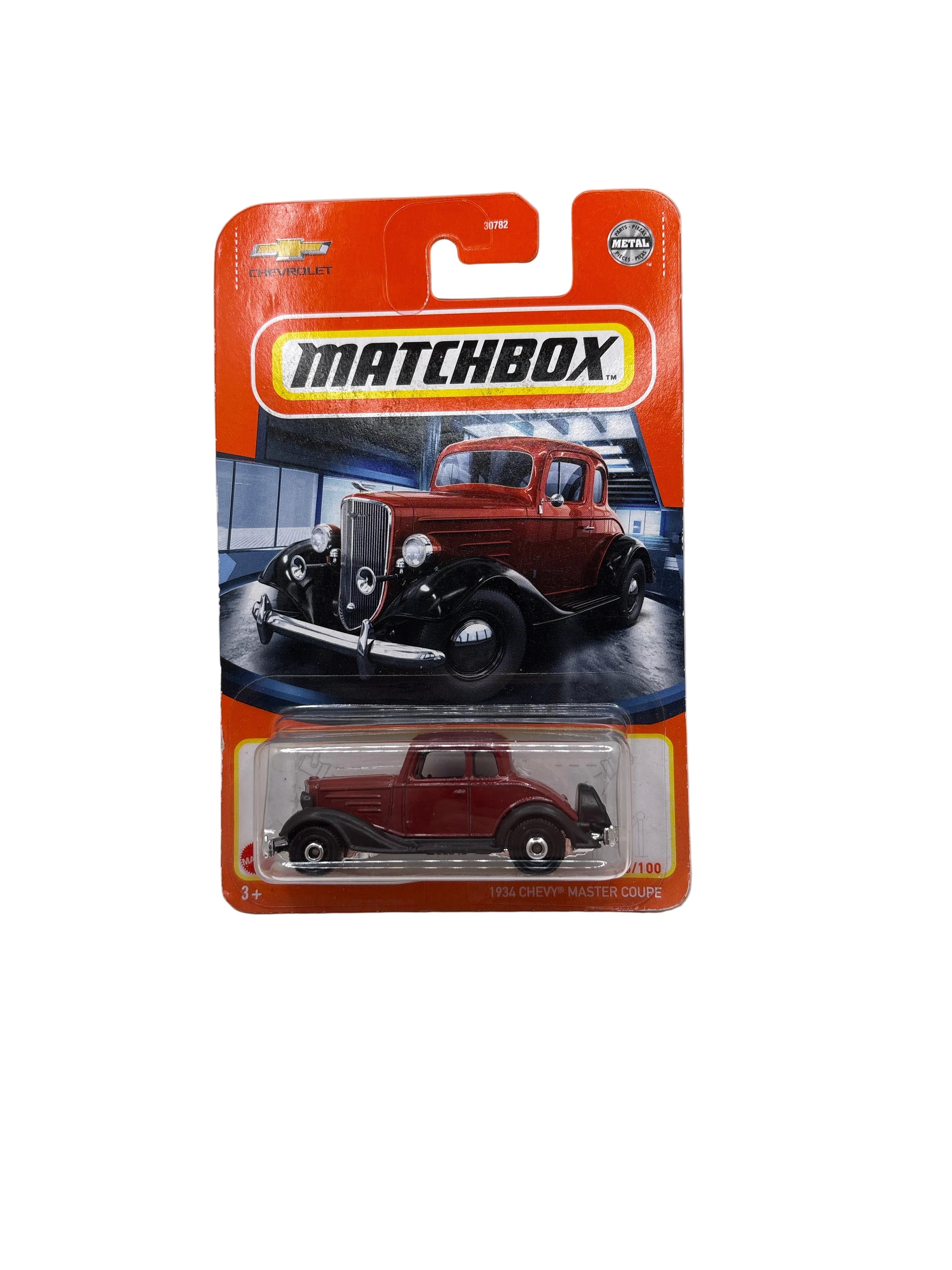 Matchbox 1934 Chevy Master Coupe Diecast red