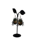 Steampunk Beetle Earrings