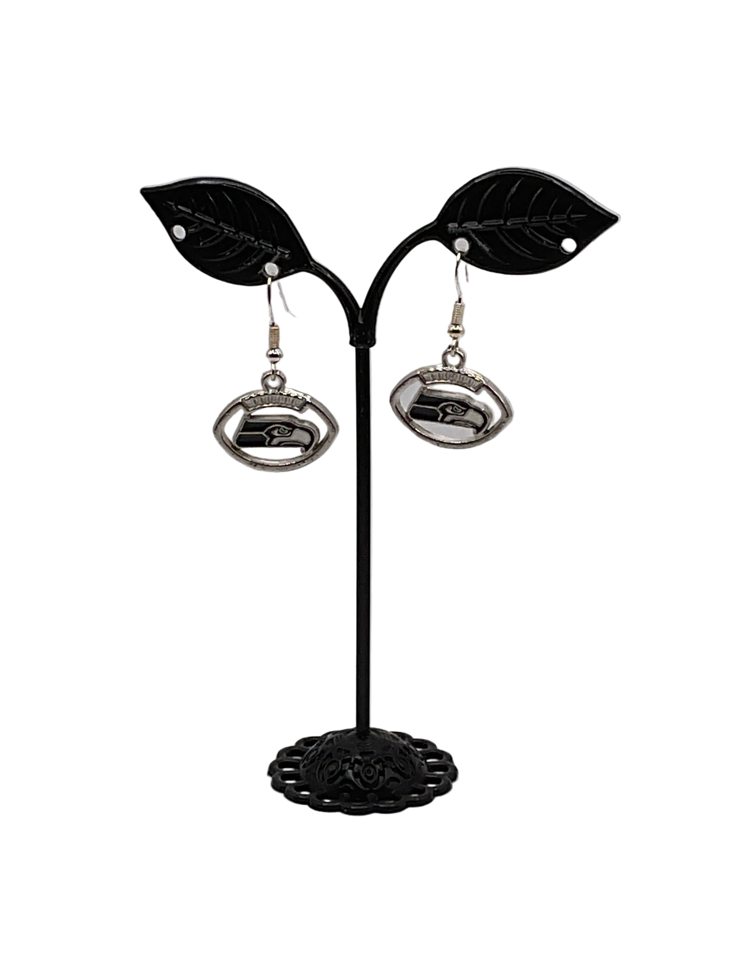 Football Shaped Football Earrings