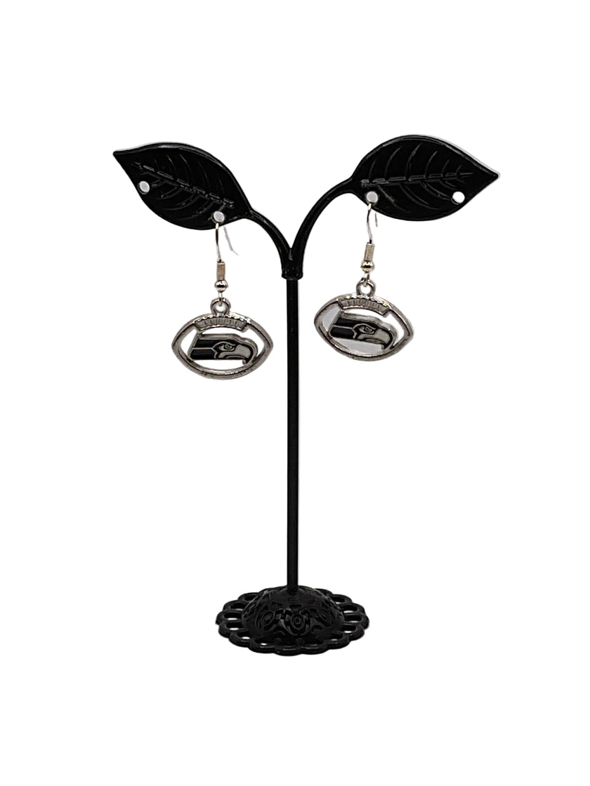 Football Shaped Football Earrings