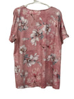 Pink Silky Pullover Blouse