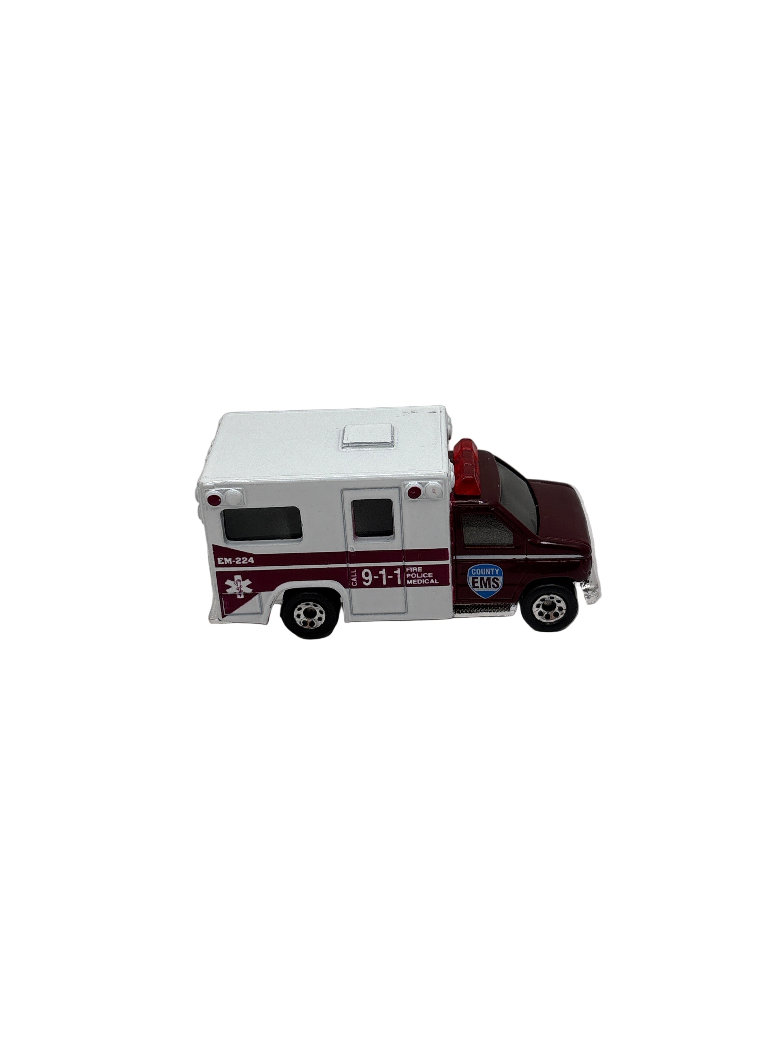 Matchbox Ambulance Diecast red