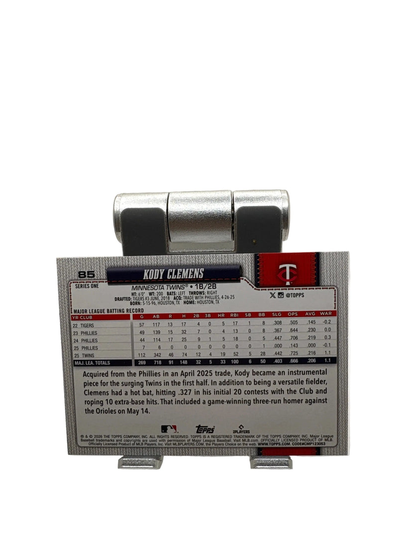 Topps Kody Clemens