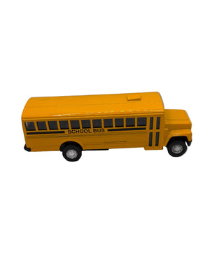 Schylling School Bus Diecast yellow