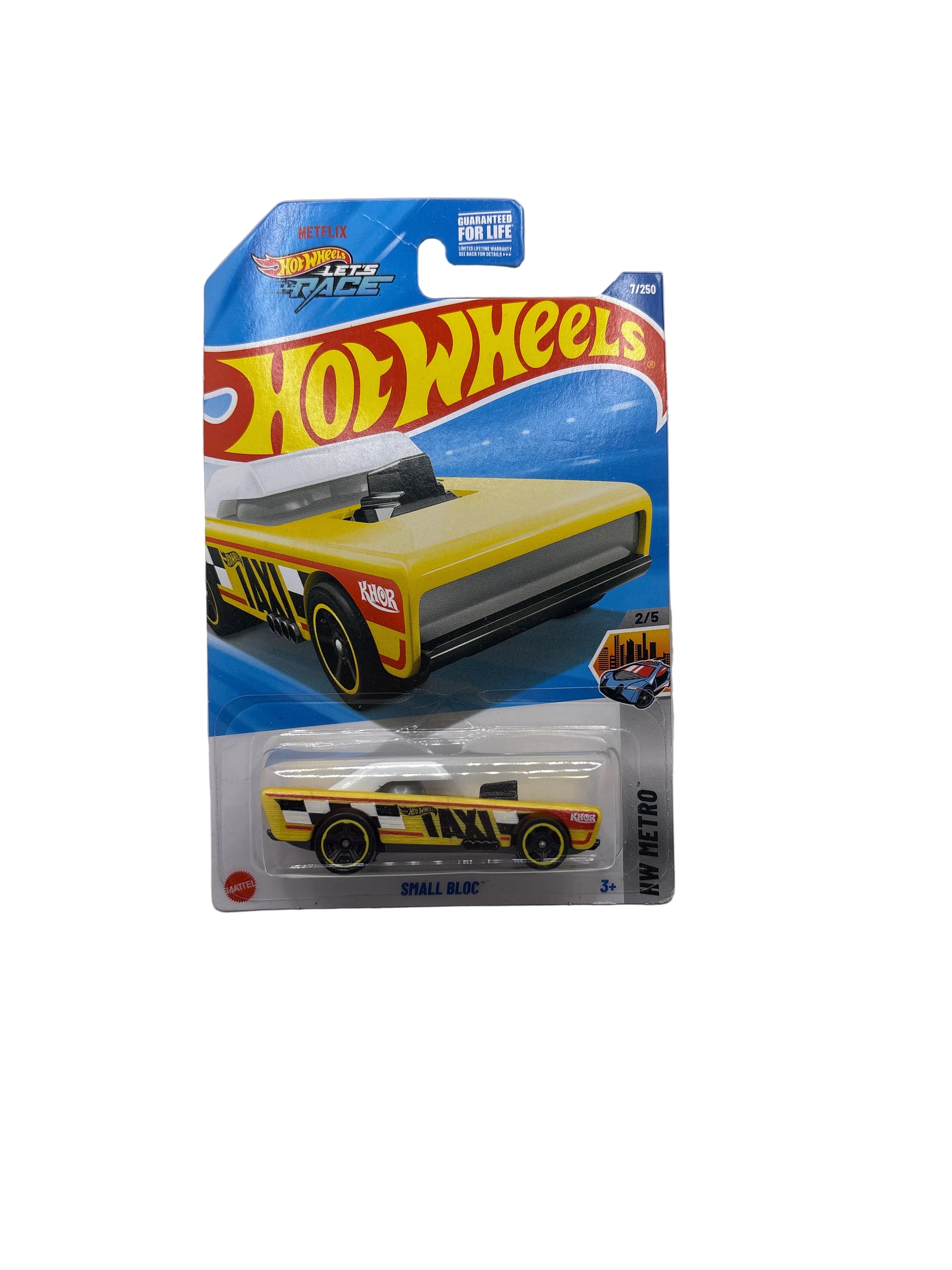 Hot Wheels Small Bloc Diecast yellow