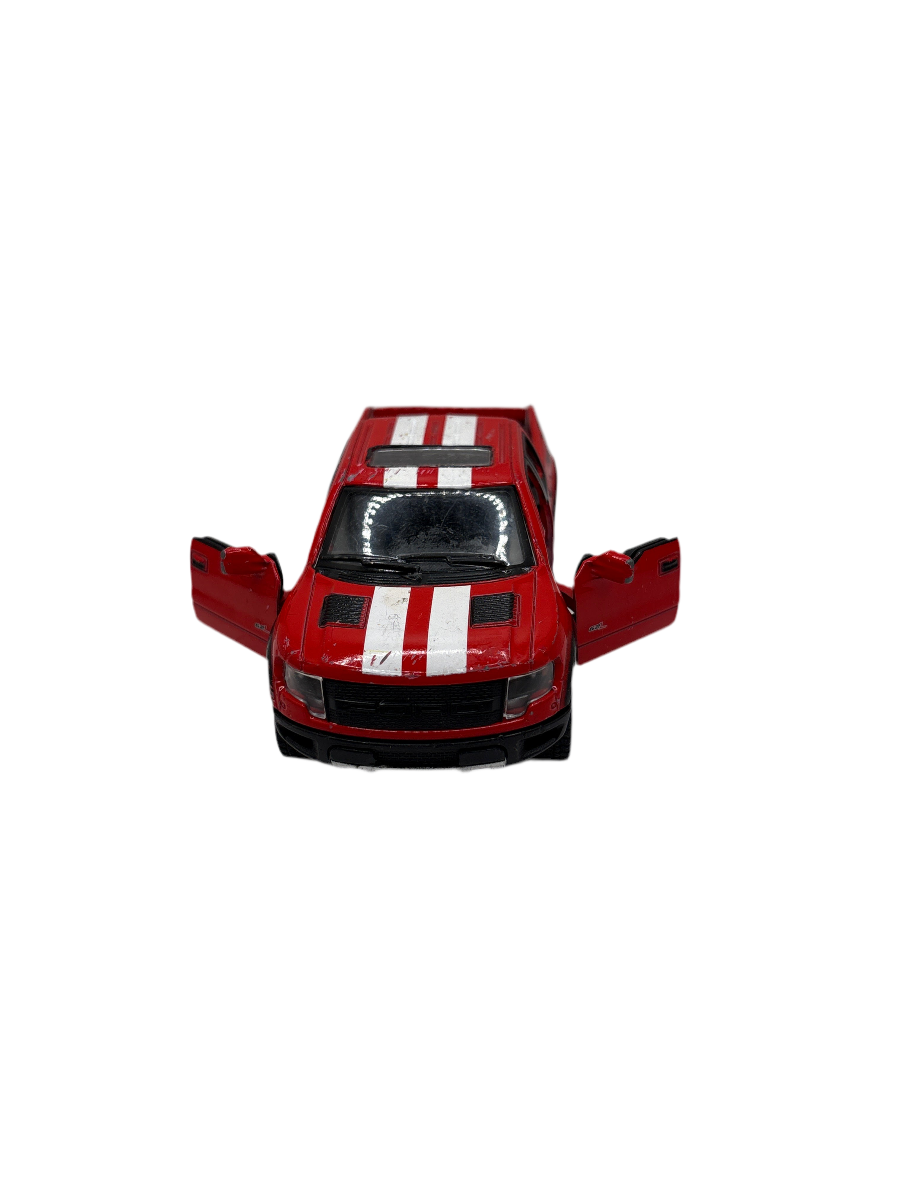 Kinsmart 2013 Ford F-150 SVT Raptor Supercrew Diecast red