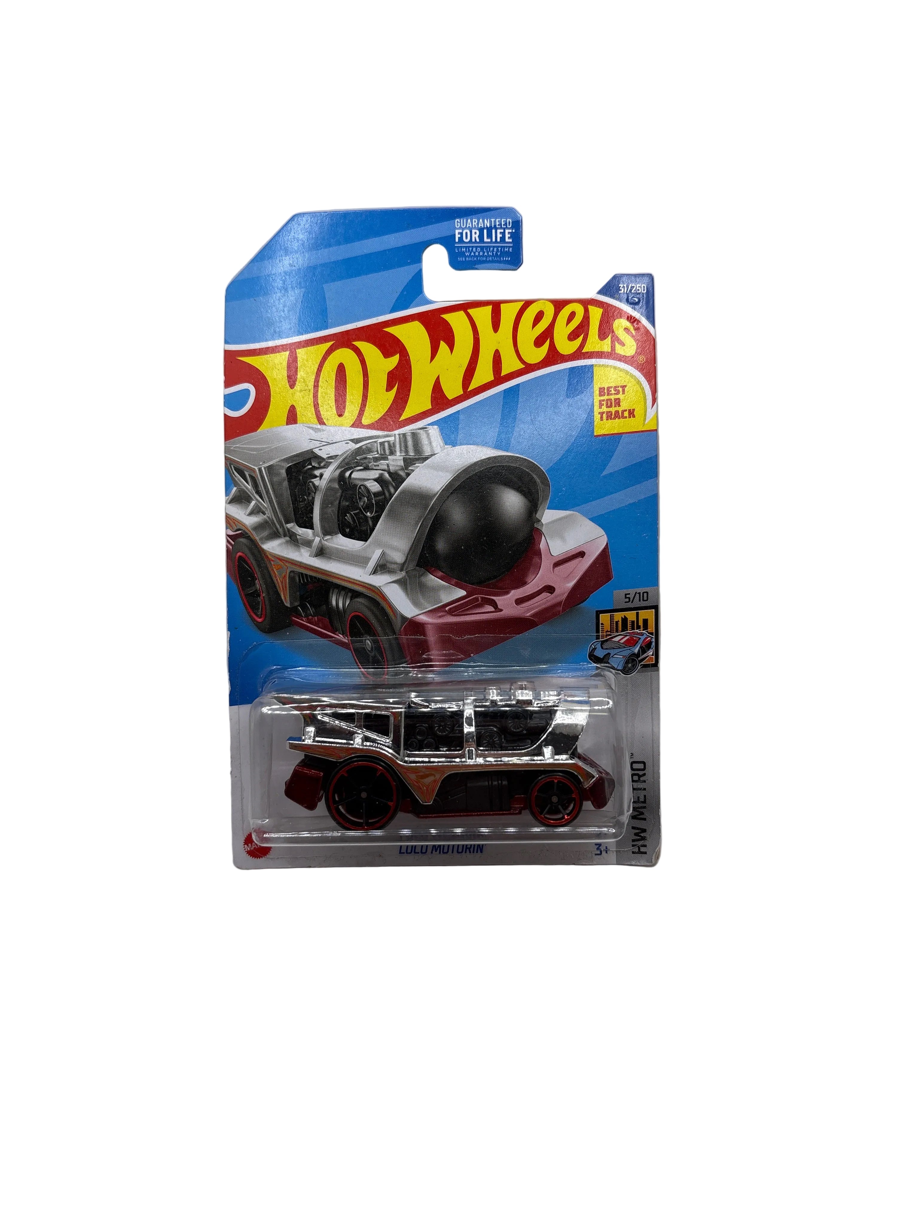 Hot Wheels Loco Motorin Diecast silver