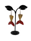 Mermaid tail earrings