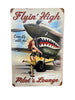Flyin High Pilot’s Lounge Sign