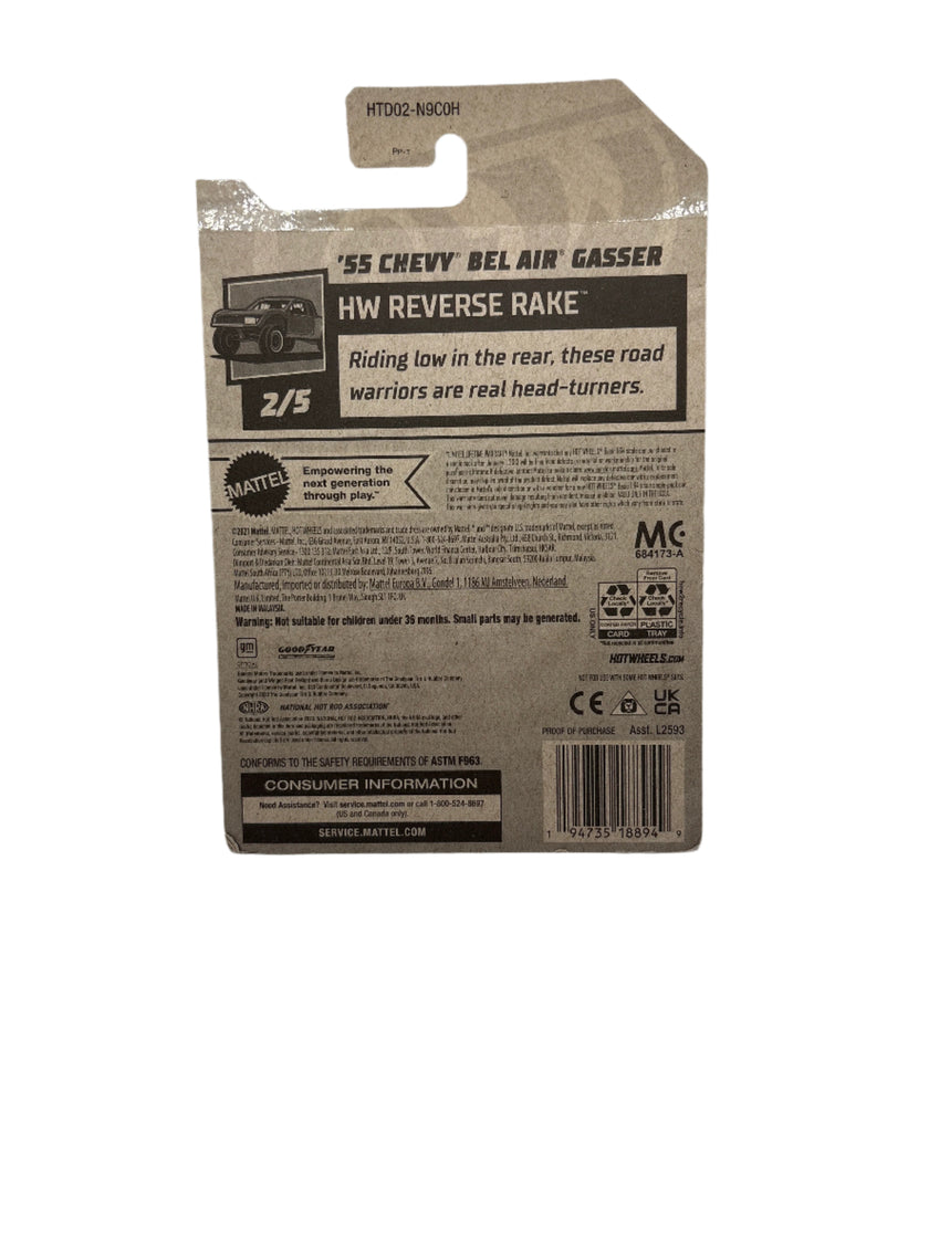 Hot Wheels 55 Chevy Bel Air Gasser Diecast