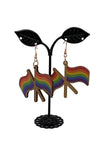Flag earrings