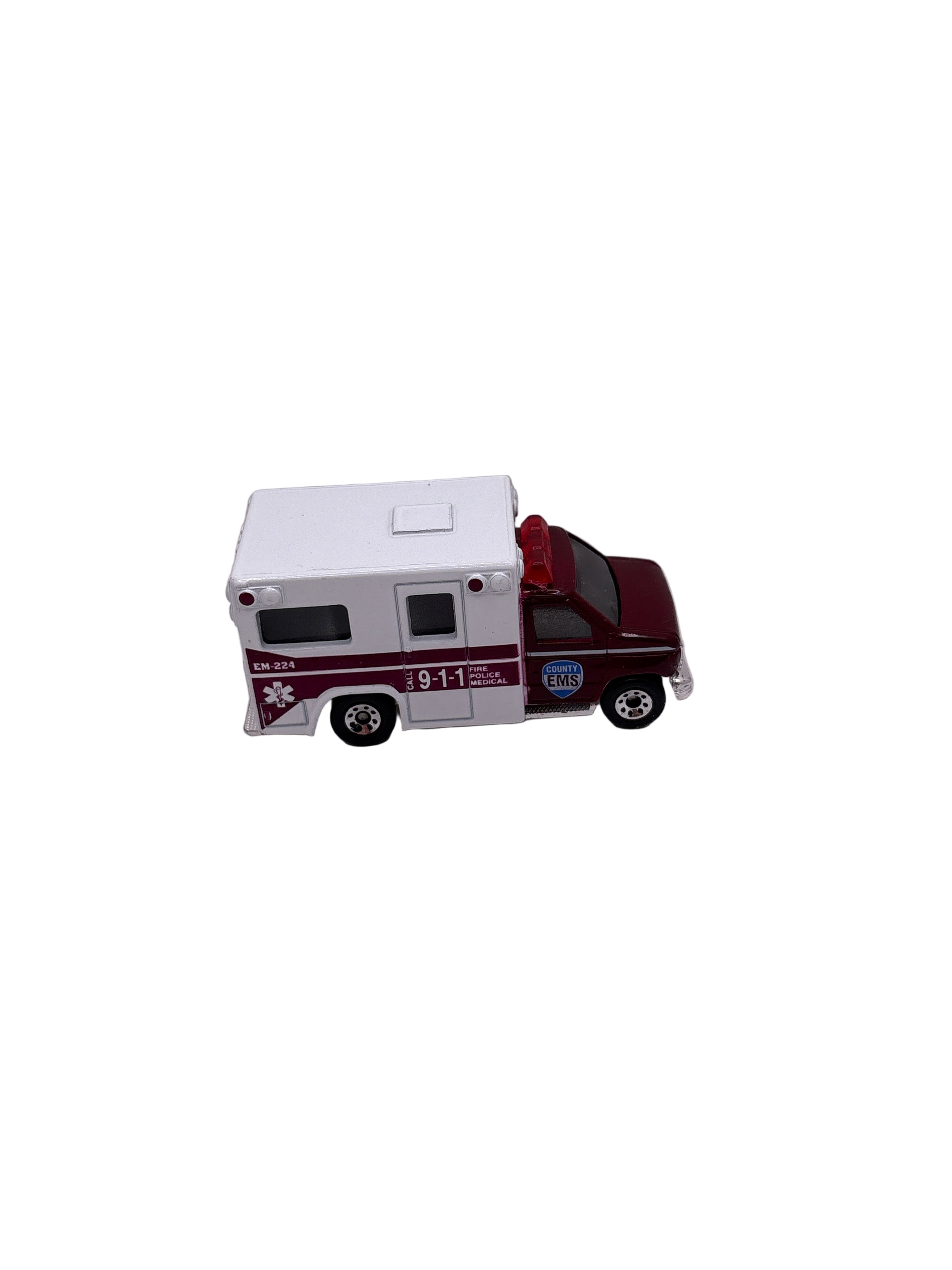Matchbox Ambulance Diecast red
