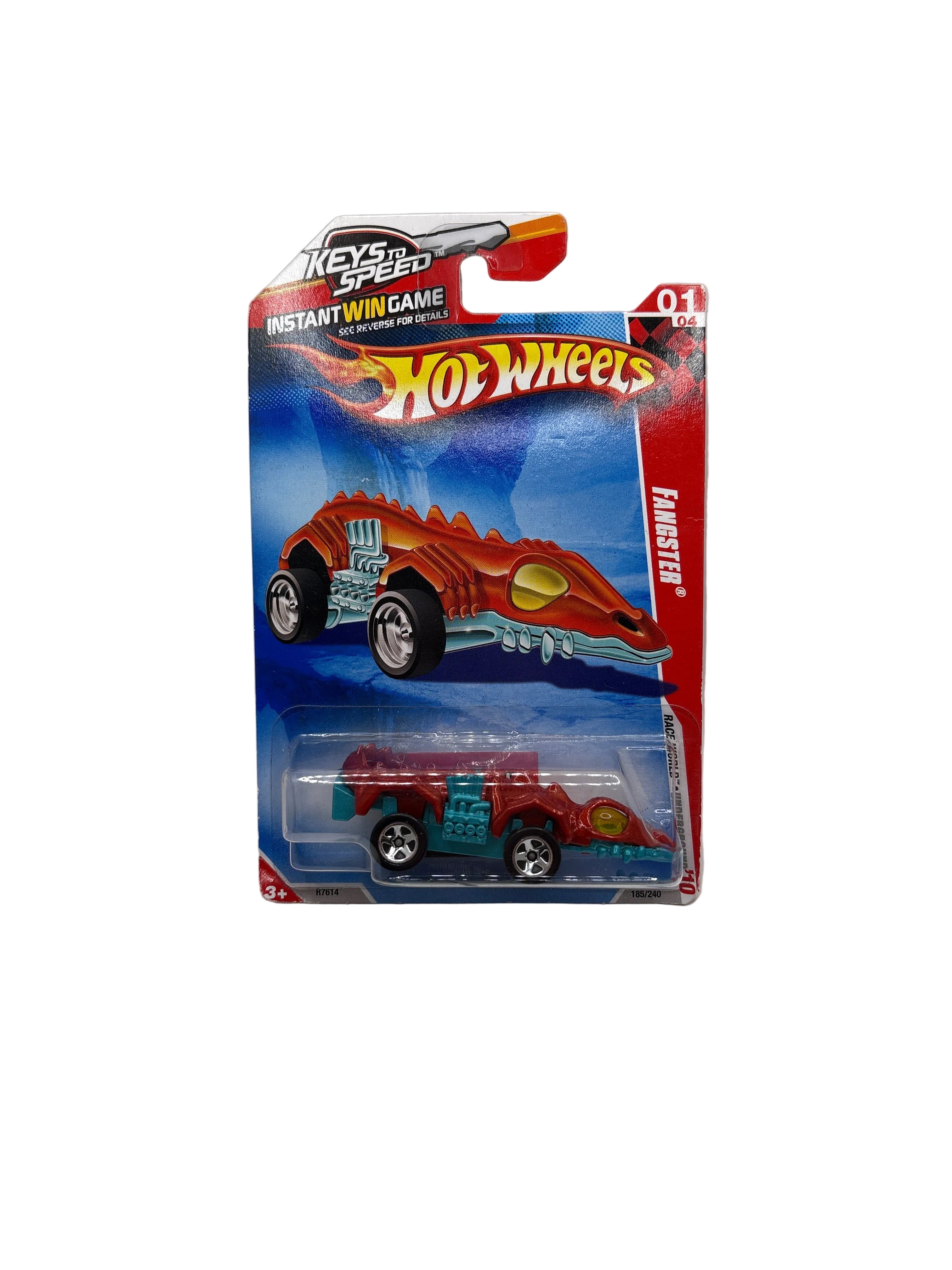 Hot Wheels Fangster Diecast red