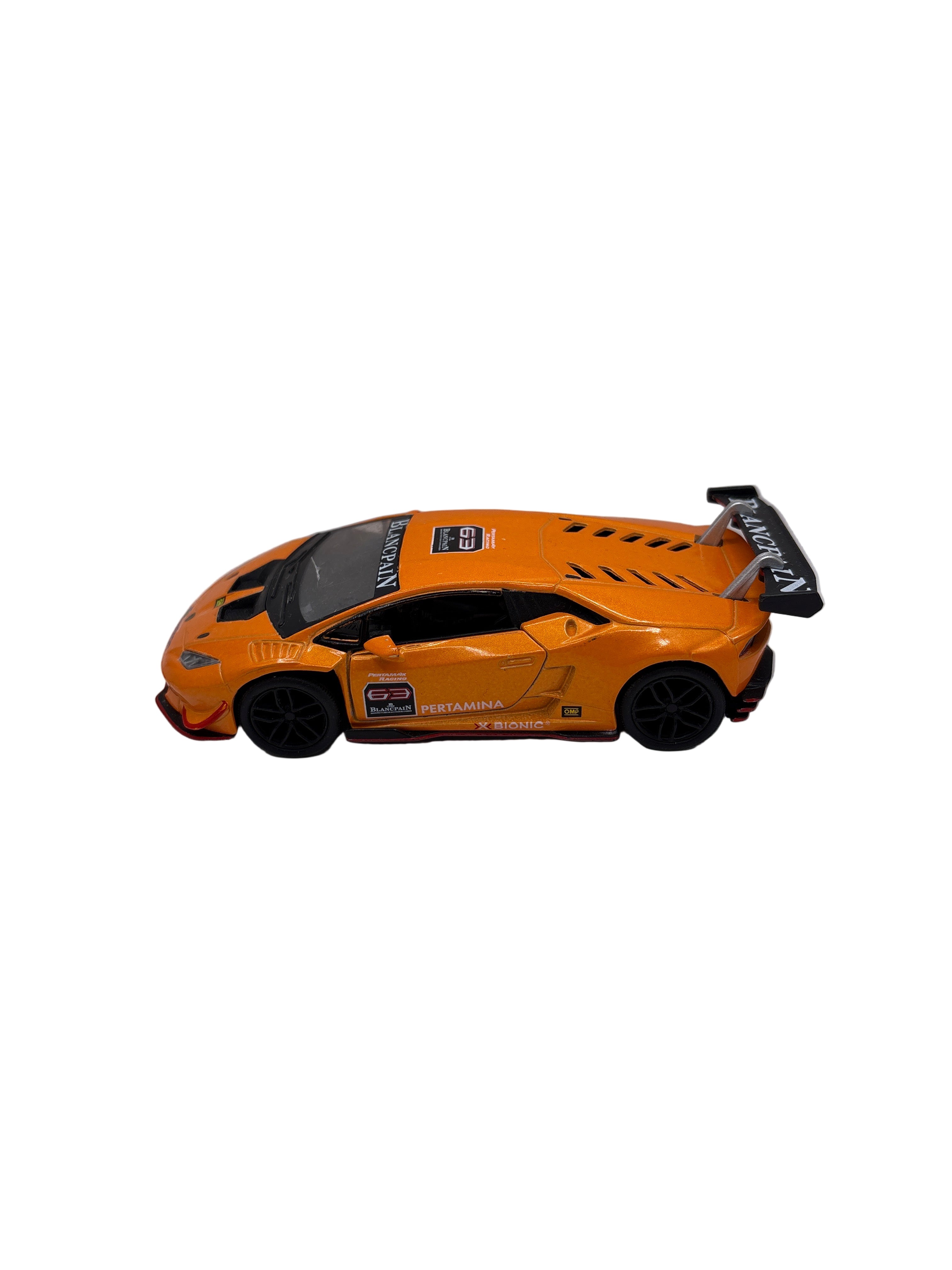 Kinsmart Lamborghini Huracan LP 620-2 Super Trofeo Diecast orange