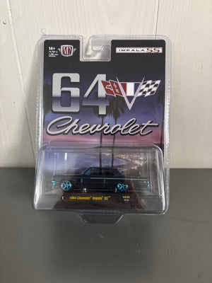 M2 1964 Chevrolet Impala SS Diecast blue