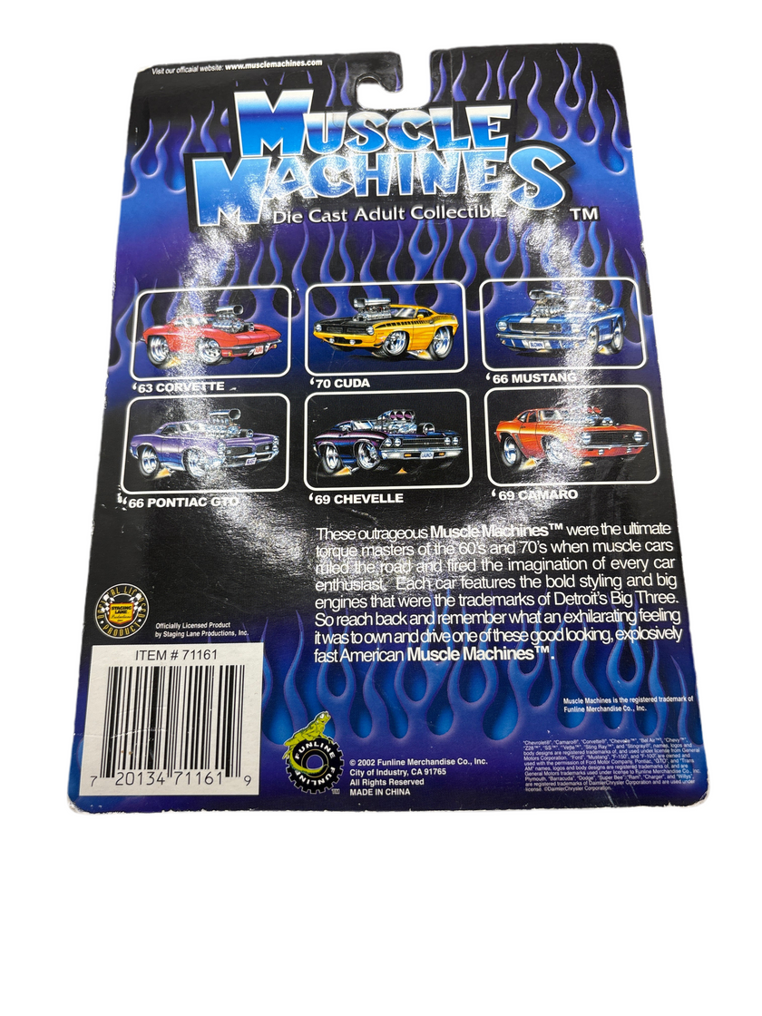 Muscle Machines 69 Charger Diecast multi color