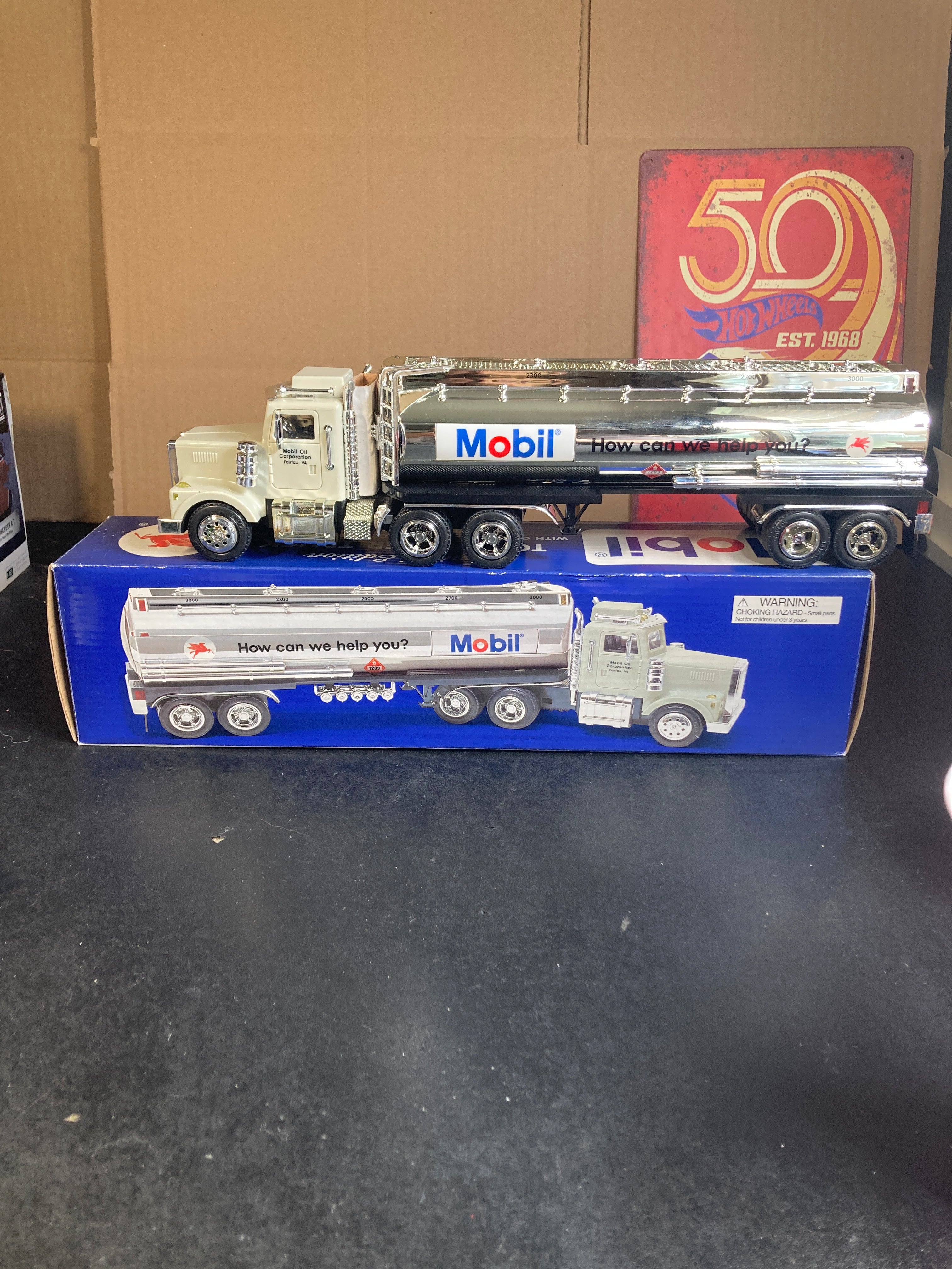 Taylor Trucks Mobil Tanker Truck Diecast