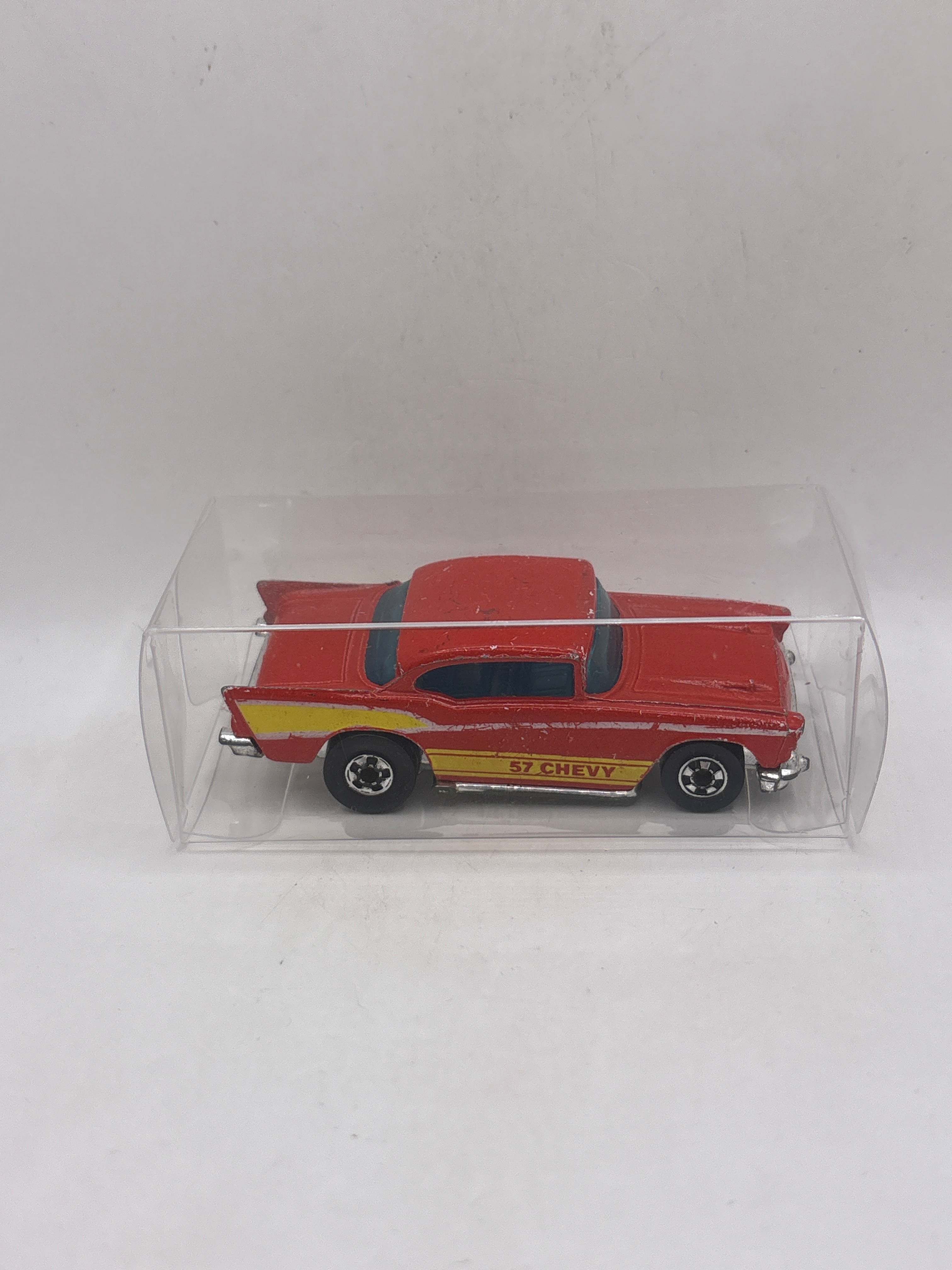 Hot Wheels 57 Chevy Diecast red