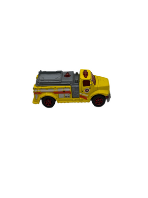 Matchbox Highway Rescue Fire Truck Diecast yellow