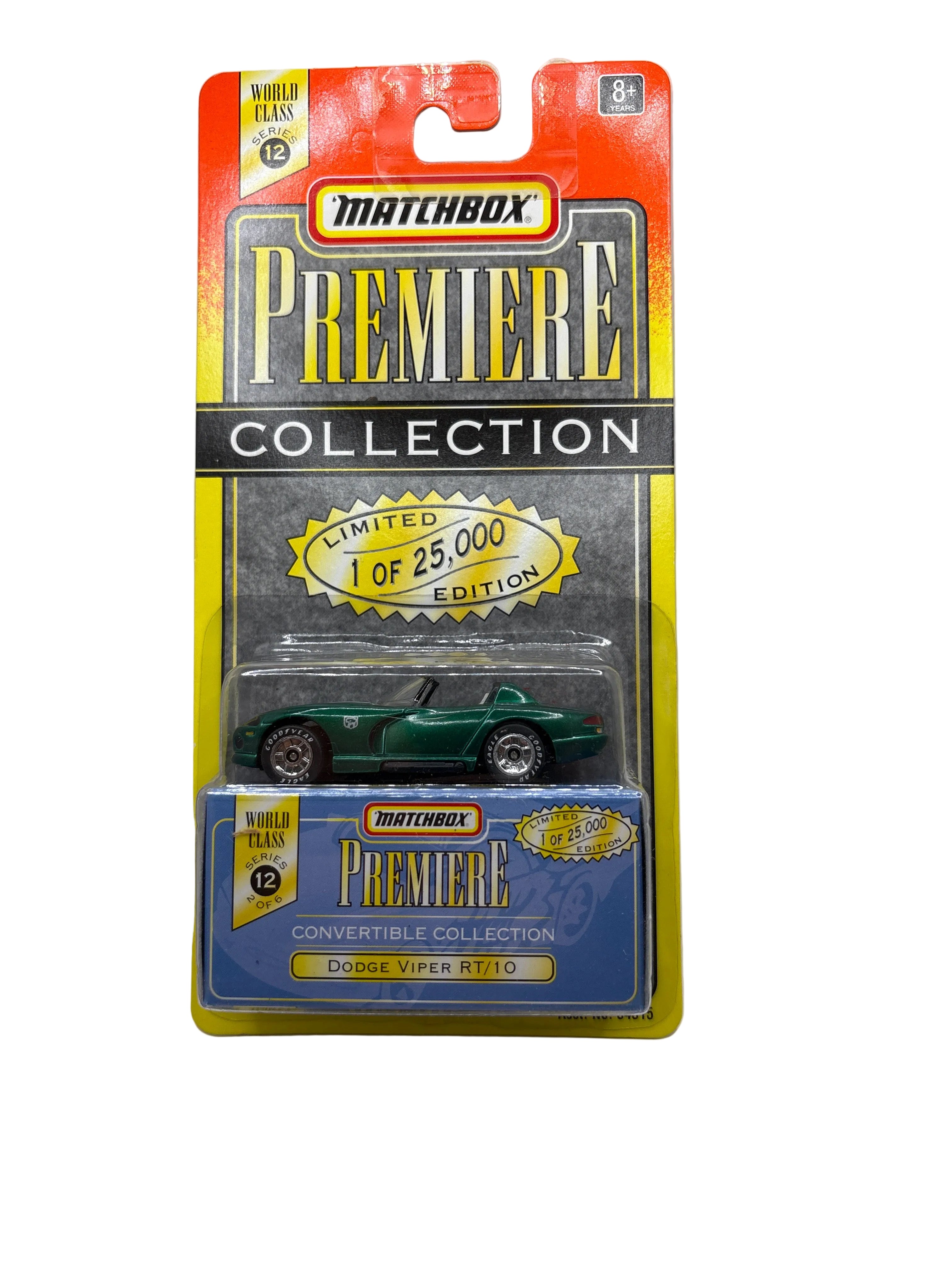 Matchbox Dodge Viper RT/10 Diecast green