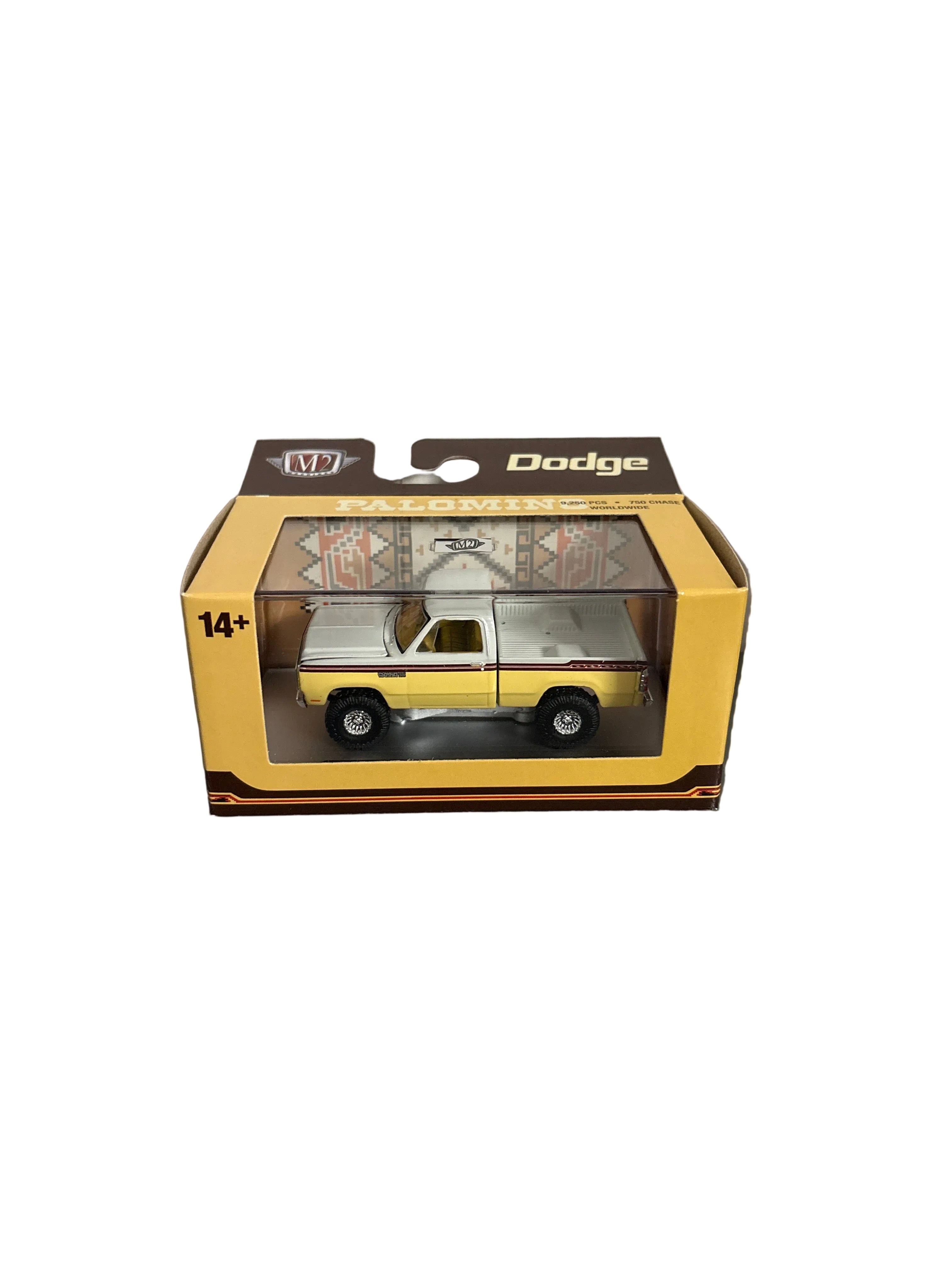 M2 1979 Dodge Adventurer 150-Palomino Diecast yellow