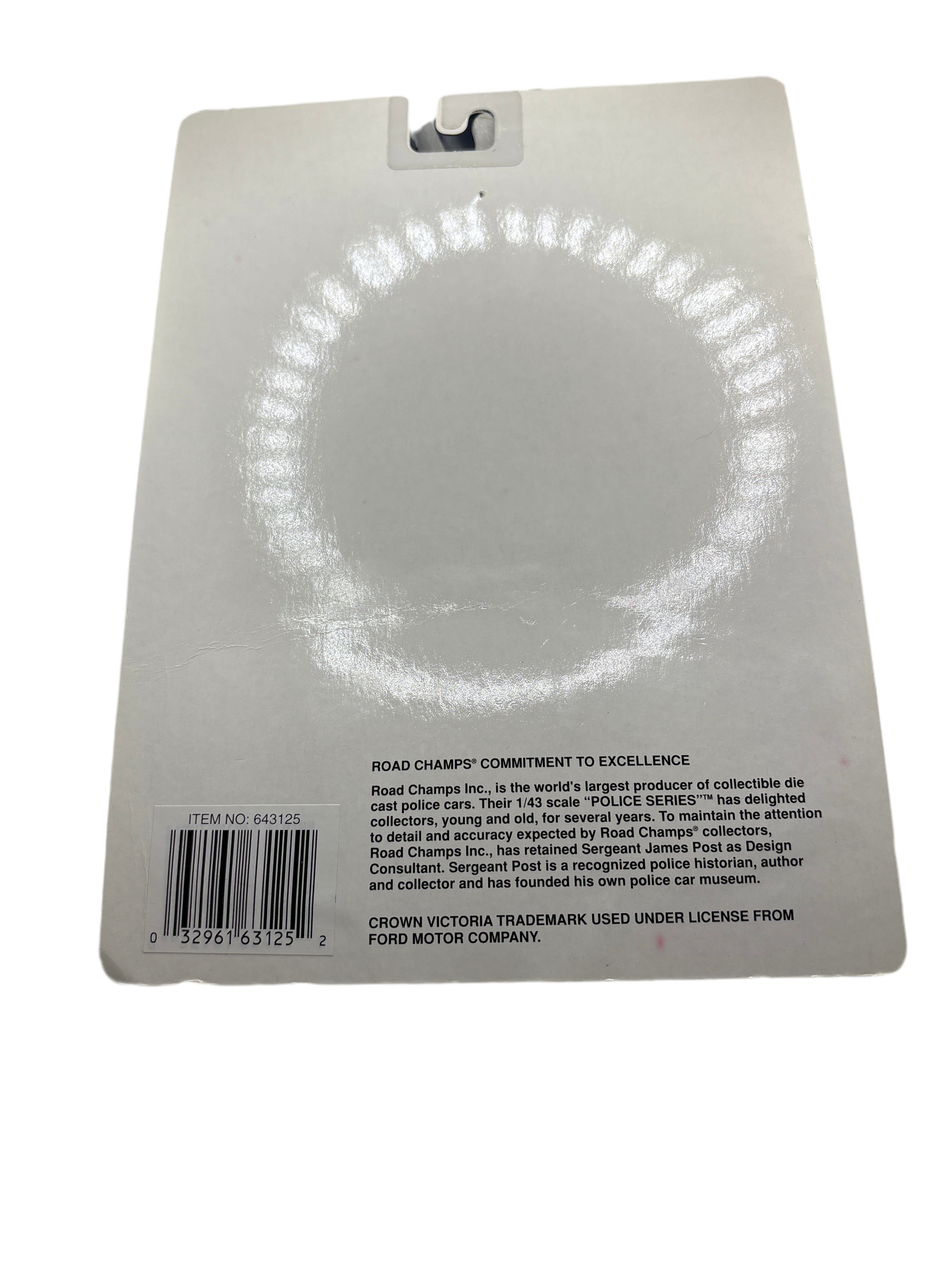 Road Champs Crown Victoria Diecast