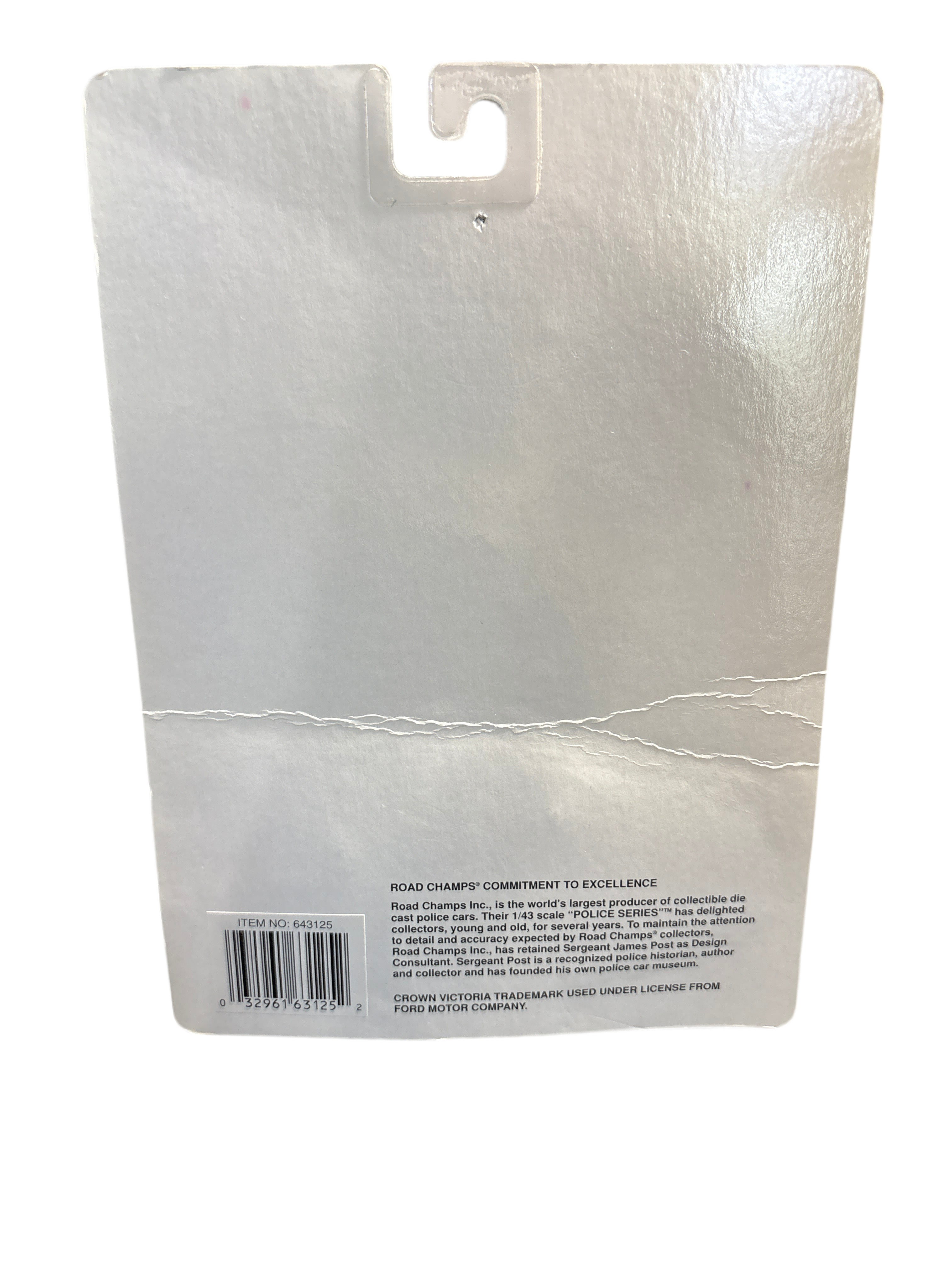 Road Champs Rhode Island State Police Diecast