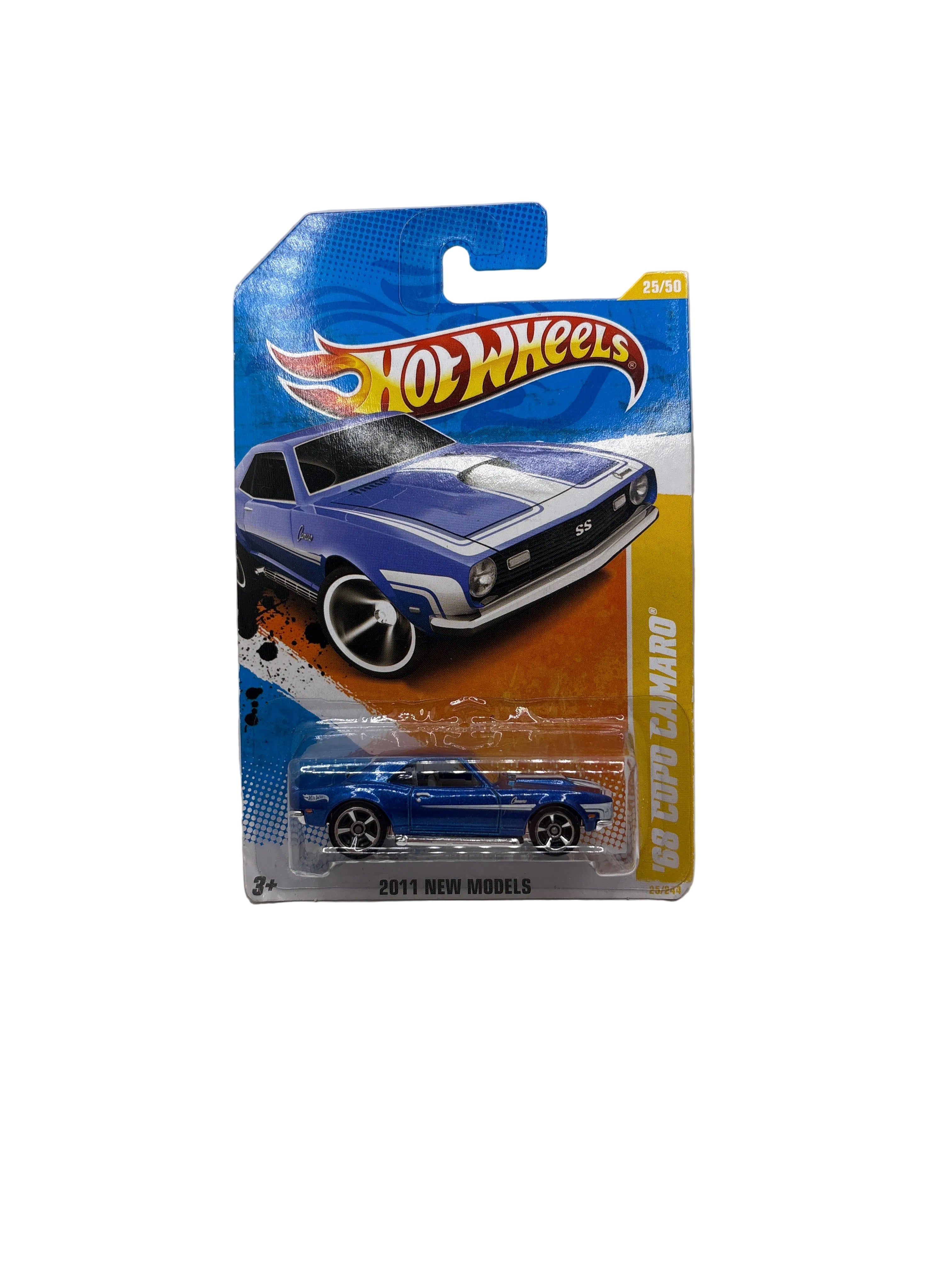 Hot Wheels 68 Copo Camaro Diecast blue