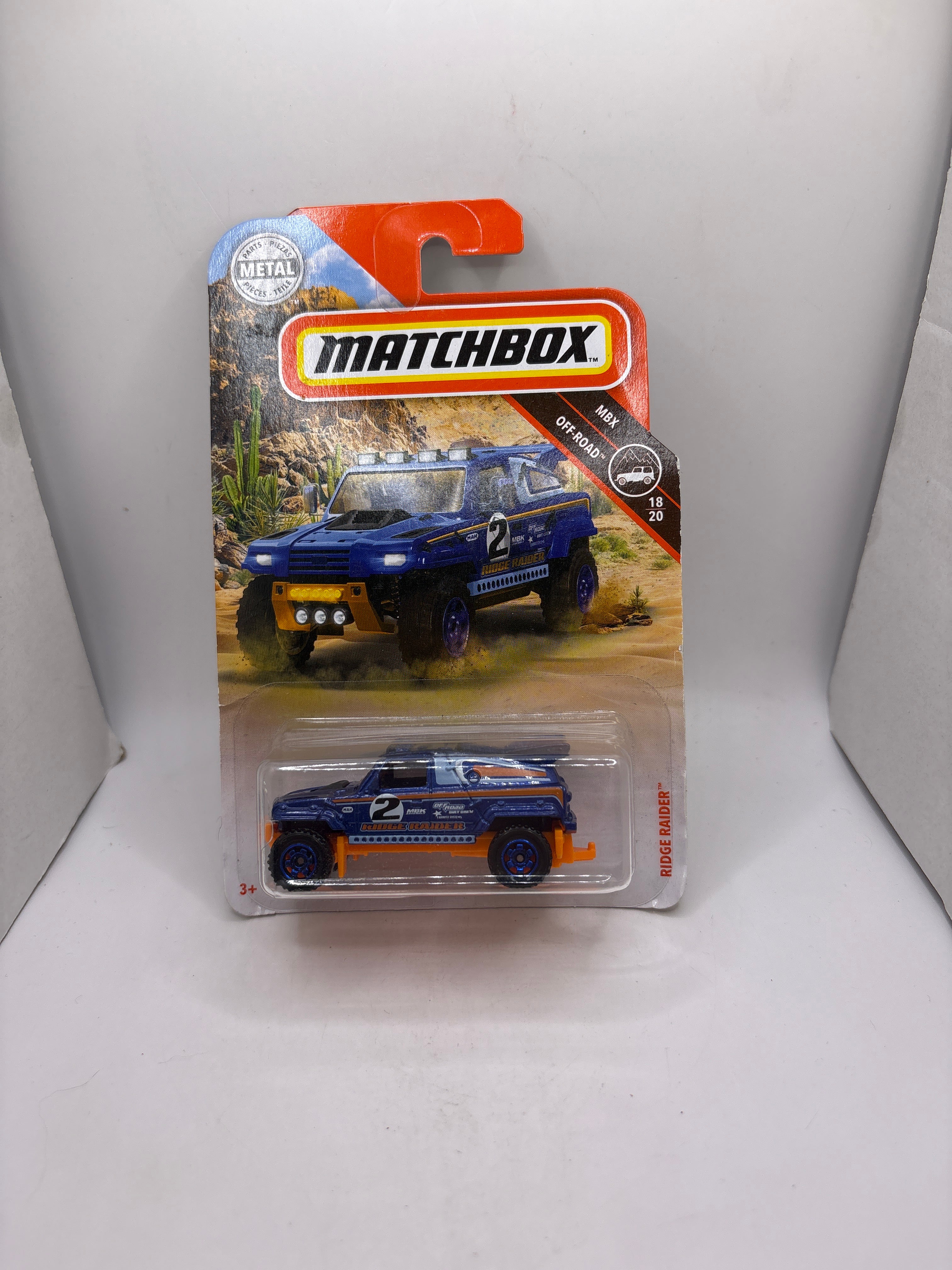 Matchbox Ridge Raider Diecast blue