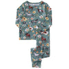 PoshTOT Floral Horse 2 Piece PJ Set