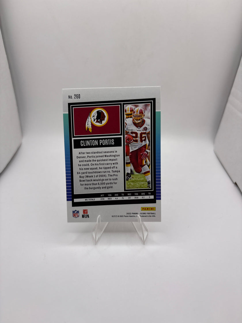 Score Clinton Portis
