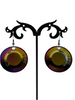 Plate earrings