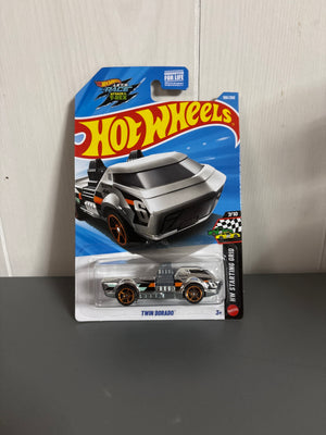 Hot Wheels Twin Dorado Diecast silver