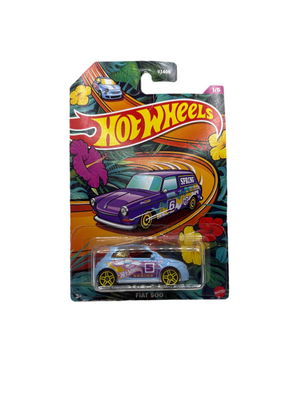 Hot Wheels Fiat 500 Diecast blue