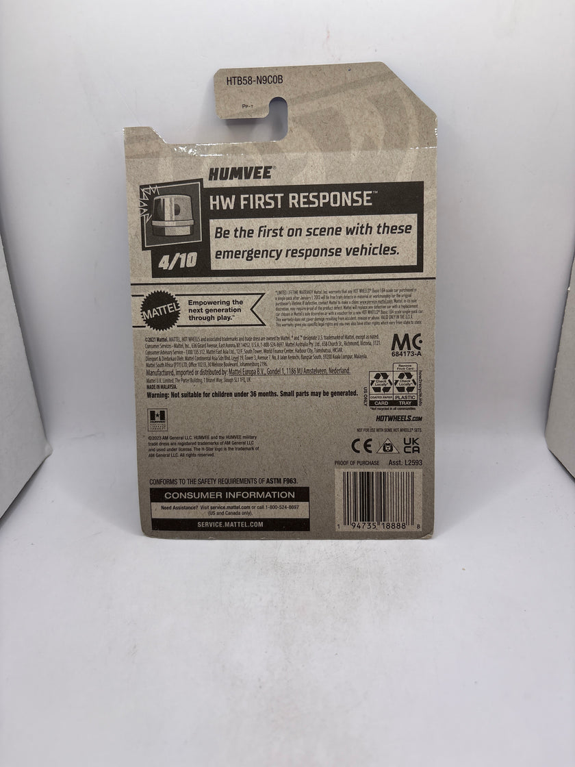 Hot Wheels Humvee Diecast