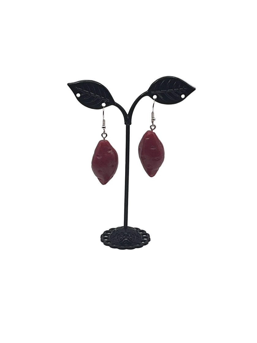 Red Potato Earrings