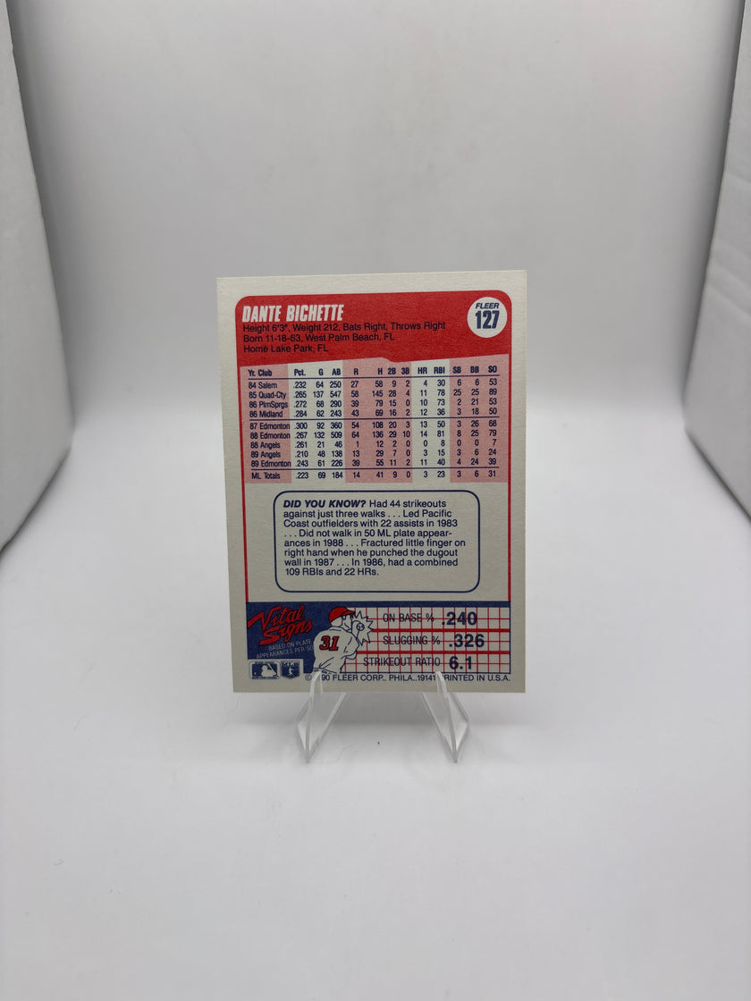 Fleer Dante Bichette