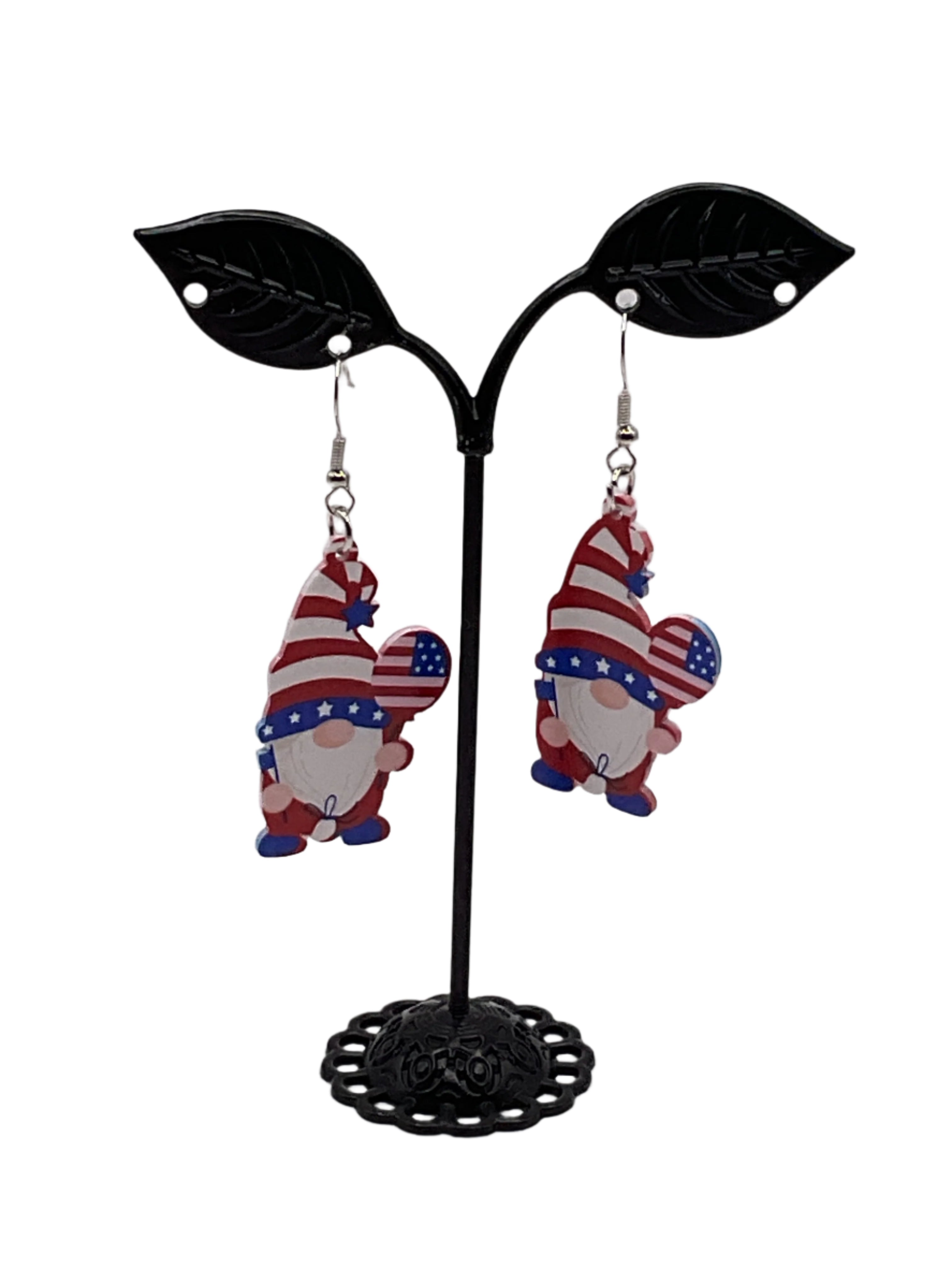 Variety of Gnome earrings
