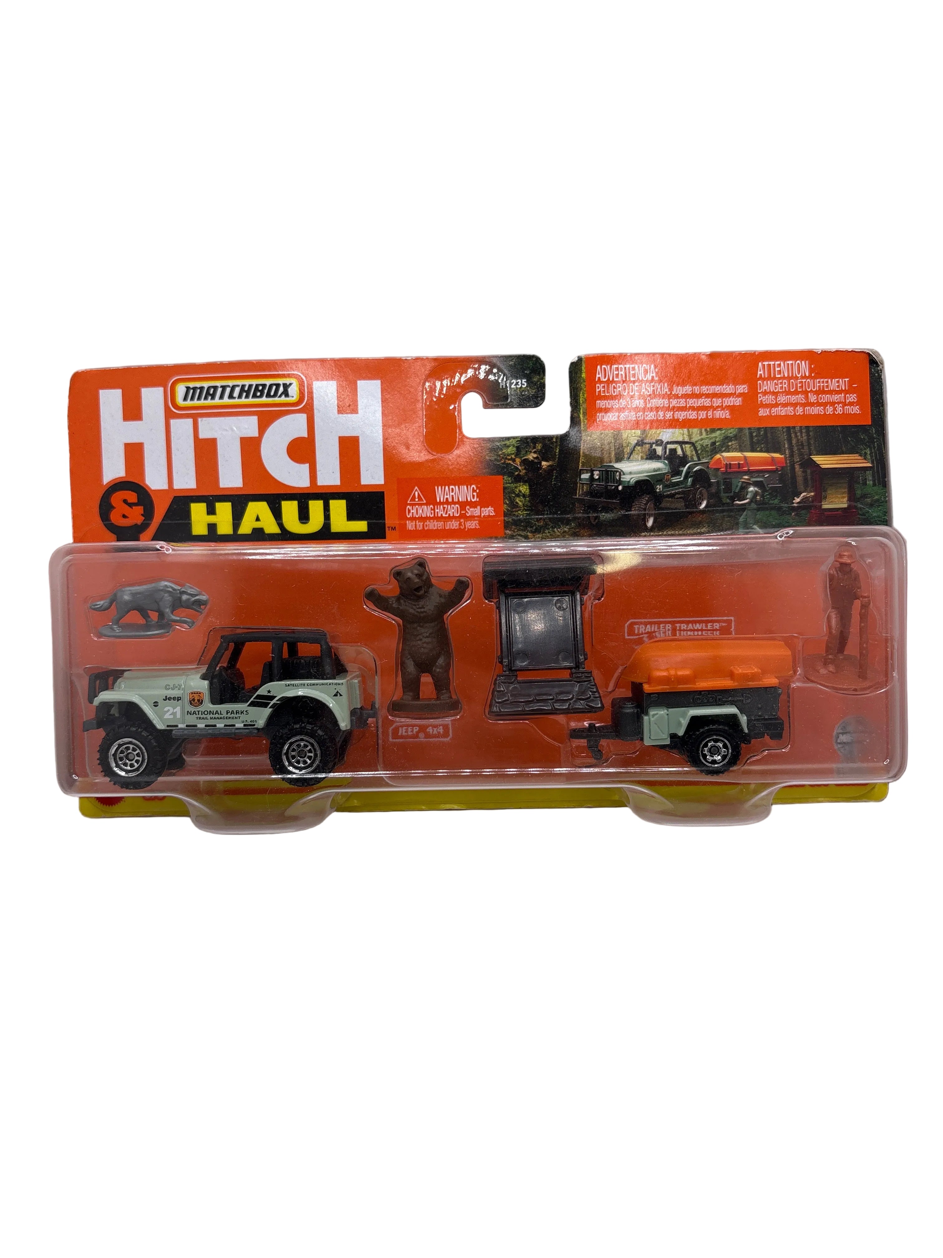 Matchbox Jeep 4x4 MBX Off-Road Diecast gray