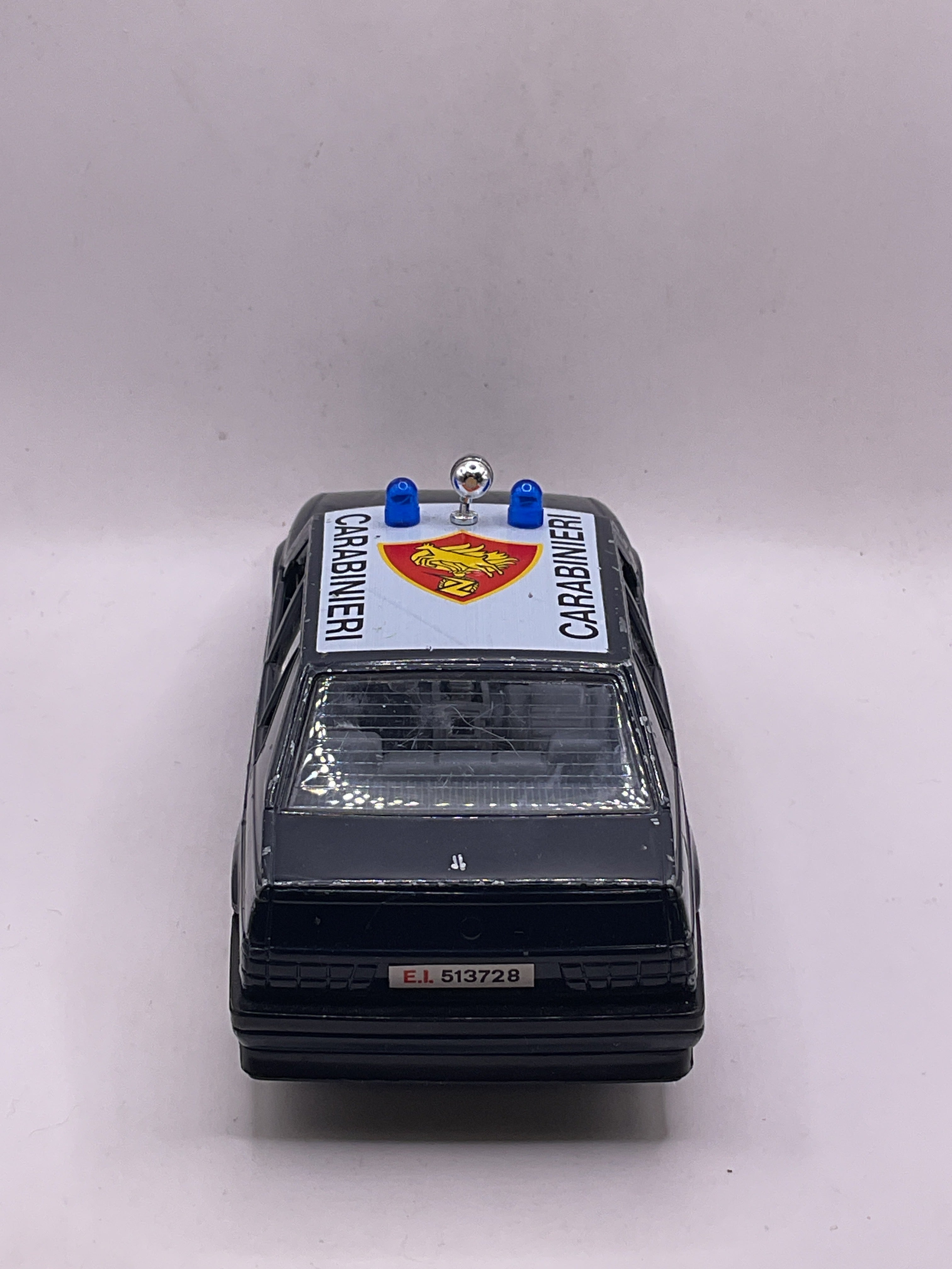 Bburango Alfa Romeo 75 Carabinieri Diecast Dark Blue