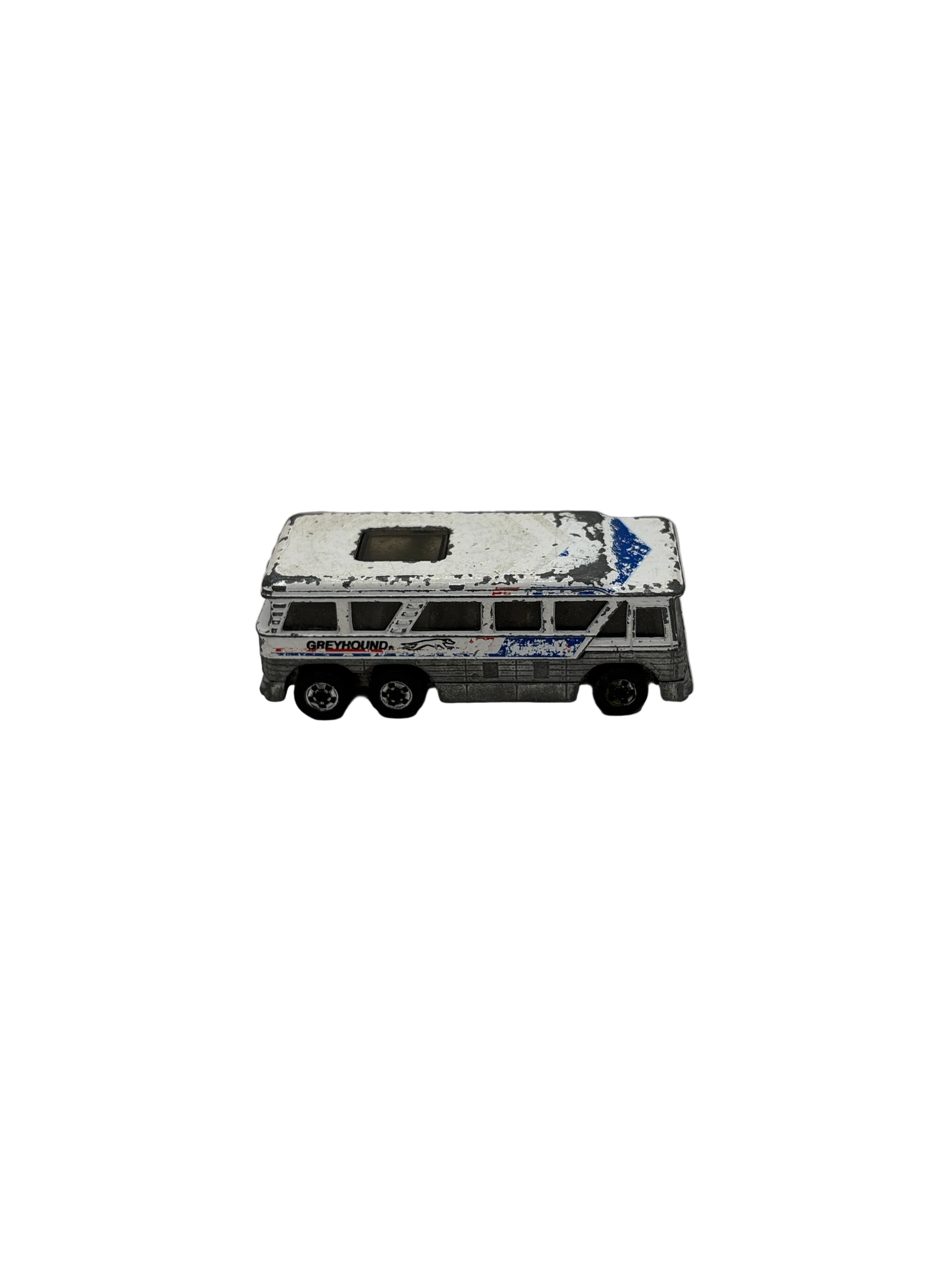 Hot Wheels Greyhound Bus Diecast white