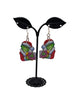 Grinch Christmas Earrings