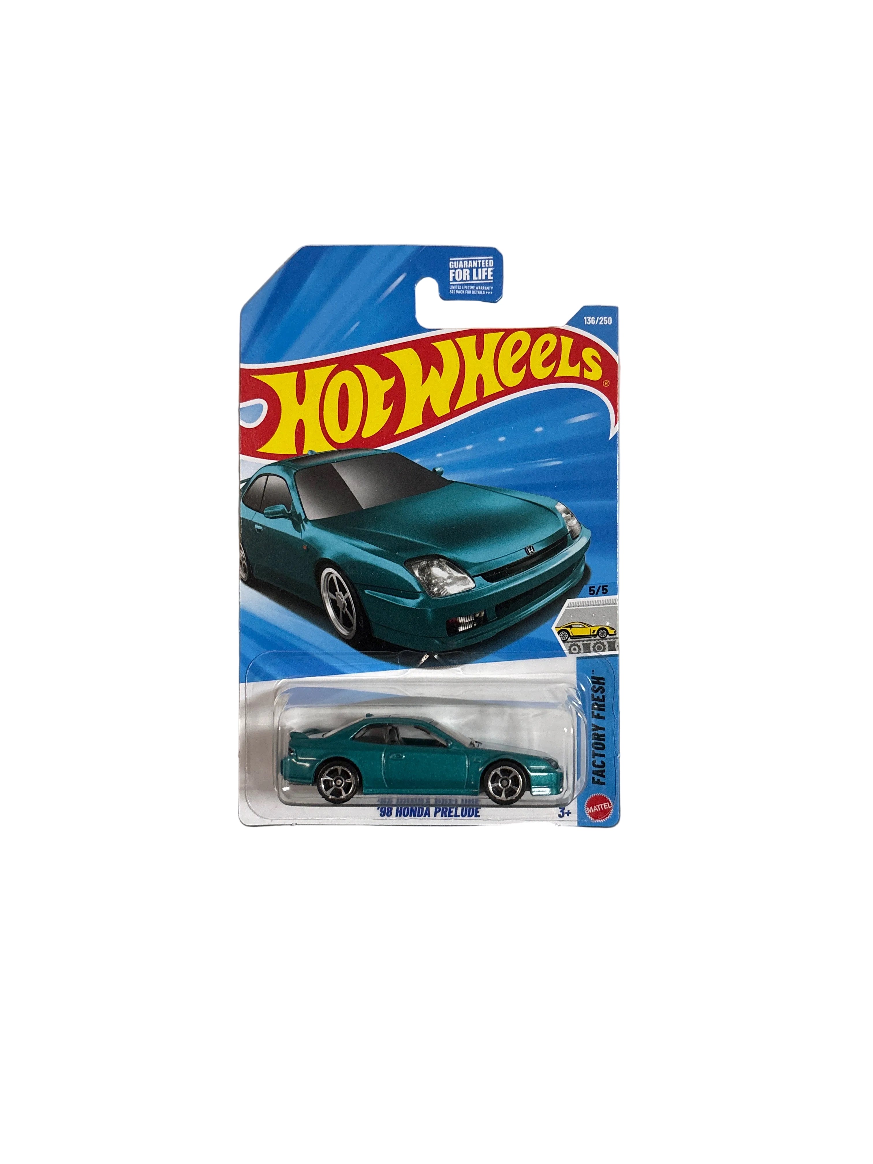 Hot Wheels 98 Honda Prelude Diecast