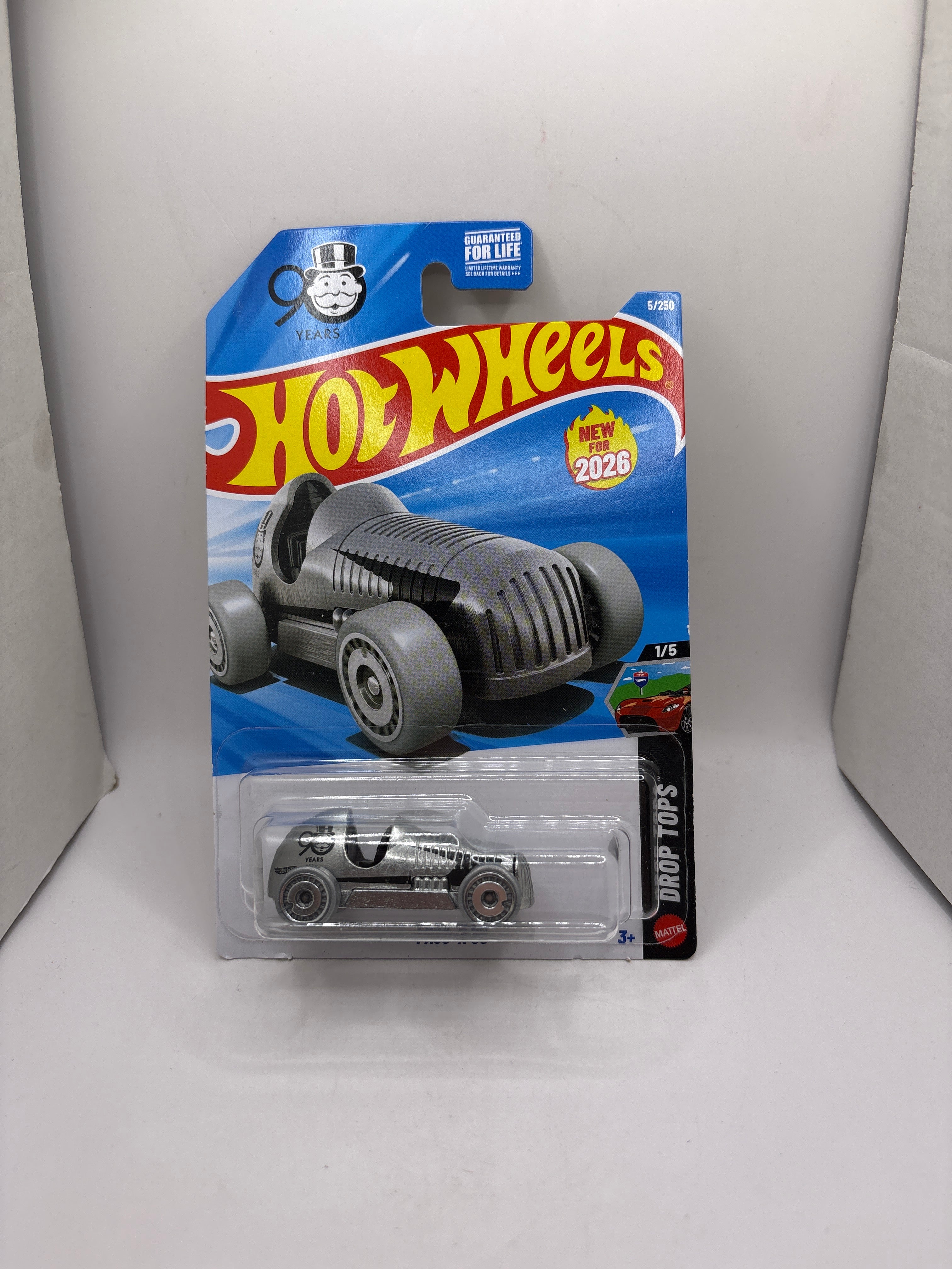 Hot Wheels Pass N Go Diecast silver