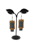 Condiment earrings
