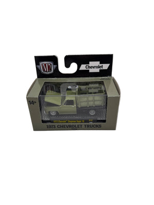 M2 1973 Chevrolet Cheyenne Super 10 Diecast green