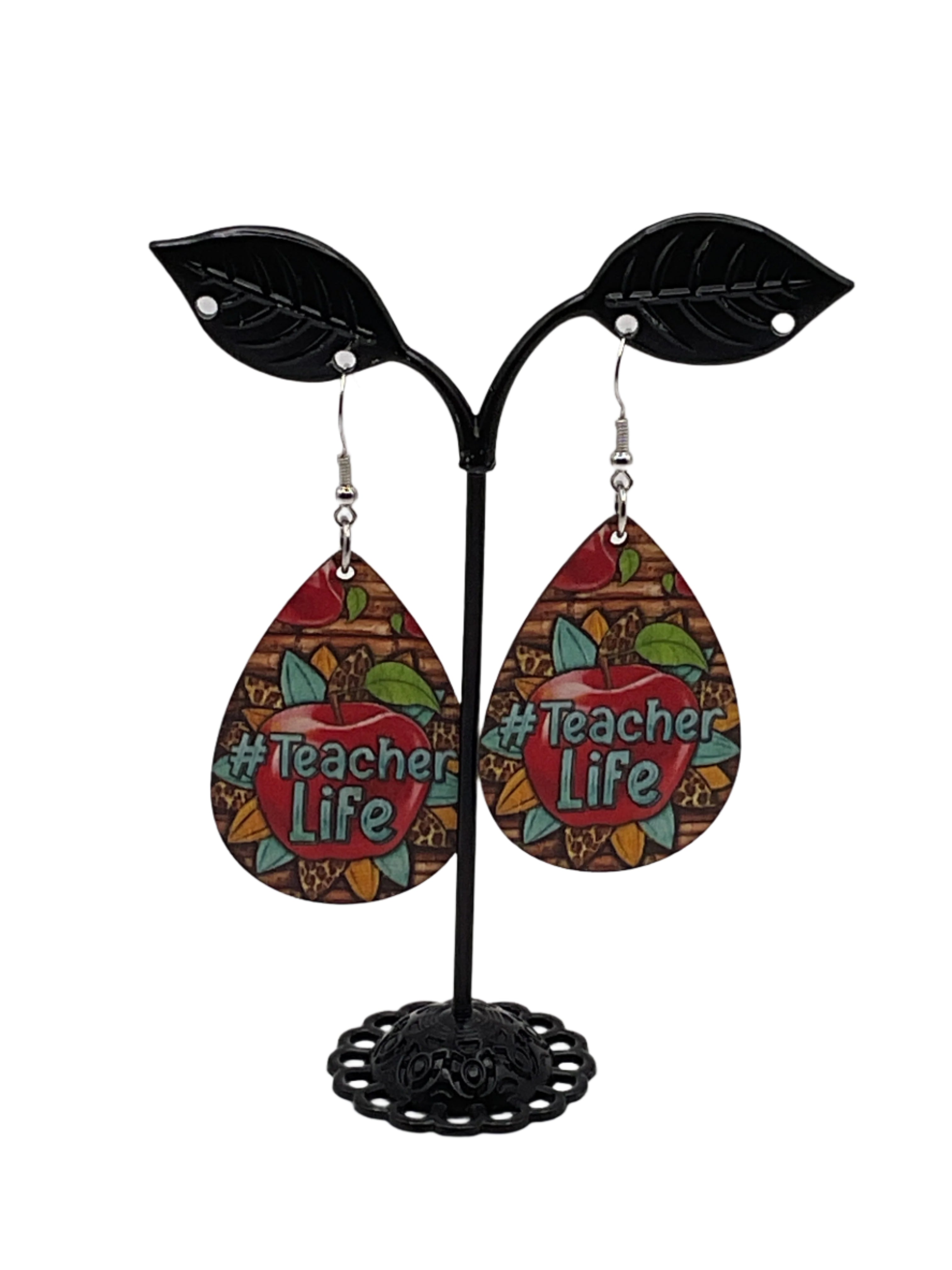 Tear Drop Teacher Earrings