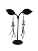 Silver earrings